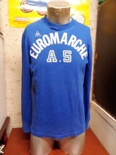 Maillot Foot Le Coq Sportif Vintage Rétro Euro Marché OM / Strasbourg/ Auxerre ?