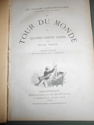 Tour monde 80 jours - tour,