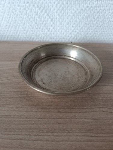 Coupelle metal argenté rendu - metal,