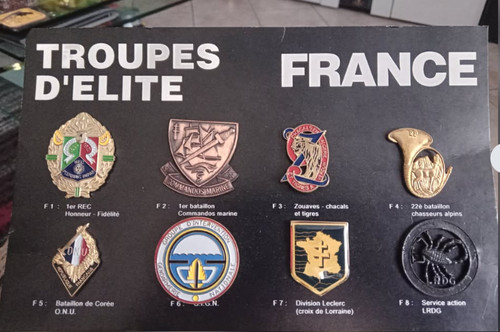 Huit insignes troupe elite - huit,