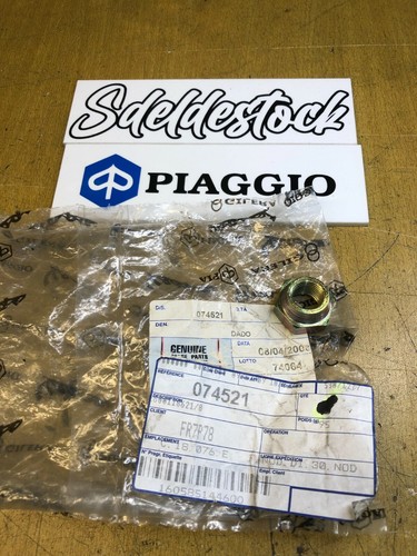 écrou piaggio 074521 ape - x,
