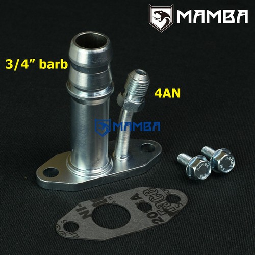 Turbo oil 4an feed barb - turbo,