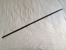 Baguette inox et caoutchouc noir pour voiture ancienne