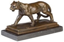 Statuette félin en bronze