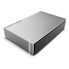 LaCie Porsche Design 4 To – Disque Dur Externe 3,5" USB 3.0 – Argent