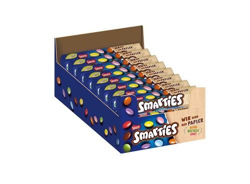 Boite complète smarties - boite,
