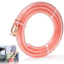 Tuyau Siphon Pompe pour Gaz/Essence/Carburant Eau Auto-amorçante Orange Sipho...