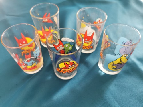 Verres moutarde samsam - verres, "