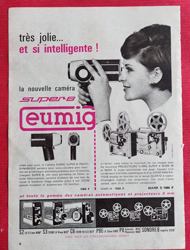 Publicité presse caméra - de,