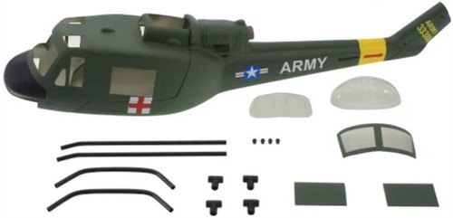 Army helicopter 450 - uh-1b, rc
