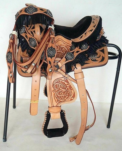 Selle cuir cheval - selle,