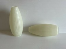 2 Anciens Abat Jour Verre applique lampe tulipe  Vintage An 50 60 70 Sep20A