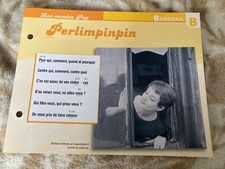 CARTE FICHE PLAISIR DE CHANTER