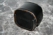 Etui en cuir noir pour
