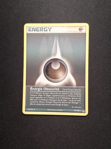 Energie obscurité 108 - energie, ex