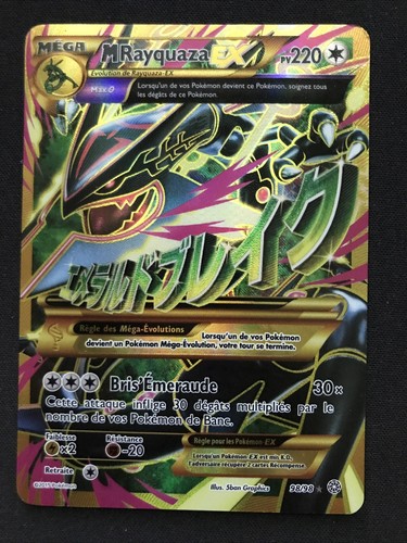 Carte pokémon mega - carte, rayquaza