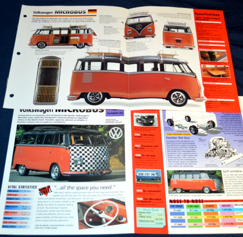 1962 microbus van - van, specs