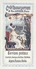 Cie TRANSATLANTIQUE POSTAUX