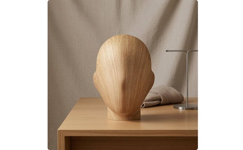 Support tête table - support, de