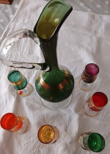 Service liqueur aiguière - et, 6