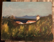 Ecole bretonne peinture atelier Albert Arnaud 1962 Noirmoutier Morgat 