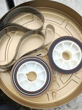 3 BOBINES TEST PELLICULE 35 MM  : AATON  -  keylink - RARE -