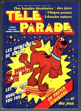 TELE PARADE n°1 ¤ 1978 ¤ HONK KONG FOU FOU / SCOUBIDOU ¤ avec POSTER SCOUBIDOU