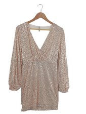 GOLDEN LINE Robe à paillettes