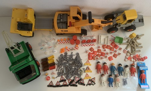 Playmobil vintage lot chantier - playmobil,