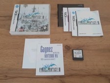 Final Fantasy III 3 complet Nintendo DS FRA TBE