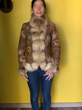 veste vintage fourrure hiver