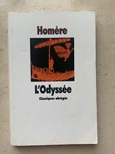 Livre Homère - L'Odyssée - Classiques abrégés