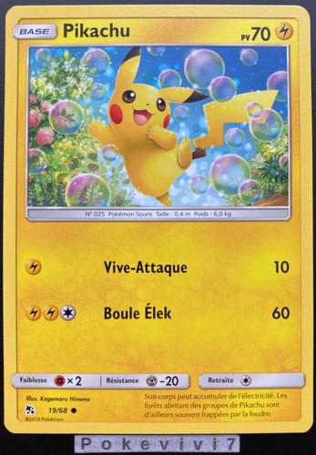 Carte pokemon pikachu - carte,