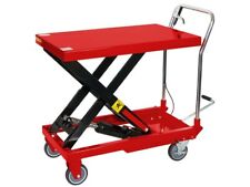 TABLE ELEVATRICE HYDRAULIQUE 150KG JUSQU'A 70cm DE HAUT AVEC PLATEAU 71x45cm