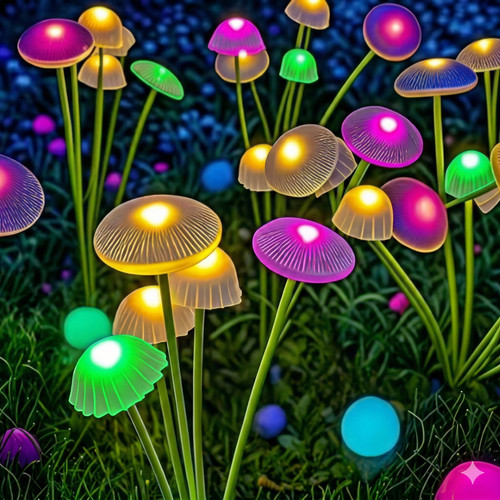Lampe solaire multicolore led - lampe,