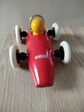 Brio Voiture De Course Rouge En Bois