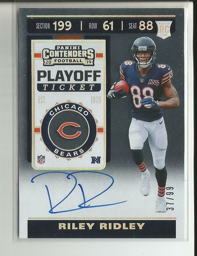 2019 panini contenders - panini, riley