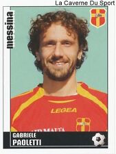 GABRIELE PAOLETTI ITALIA FC.MESSINA RARE UPDATE STICKER CALCIATORI 2007 PANINI