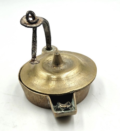 Ancienne lampe huile - lampe, en