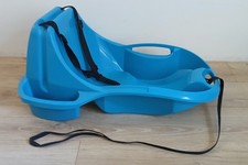 Luge bébé bleue LUDI SPORTS – avec ceinture de sécurité et sangle