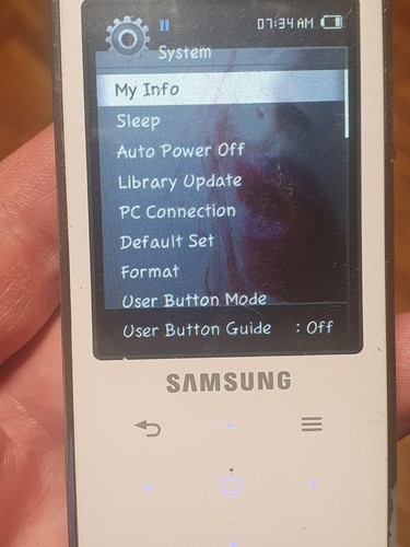 Samsung 8 go - yp-q2,