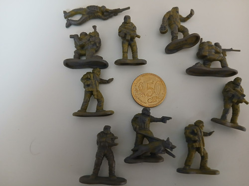 Lots soldats plastique - lots,