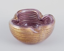 Murano, Italy. Art glass bowl