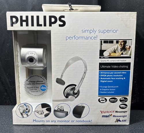 Philips video chat - webcam, face