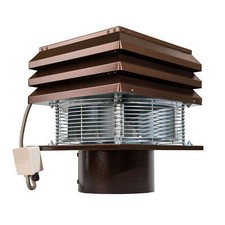 Aspirateur Extracteur De Fumée Pour cheminée Ventilateur Rond 25 cm 250 mm Gemi