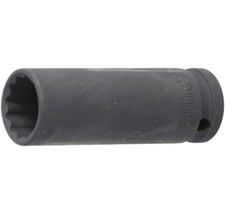 DOUILLE A CHOC 1/2 LONGUE 12 PANS BGS TECHNIC - DOUILLE AU CHOIX DE 21 A 46 MM