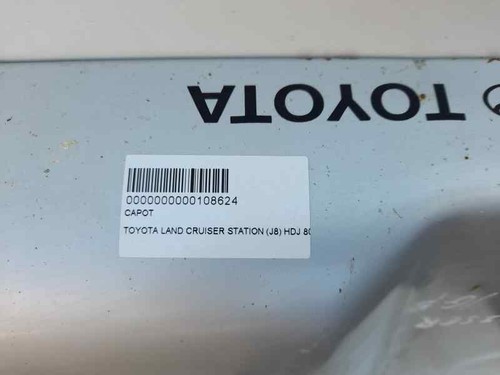 Capot toyota land cruiser - toyota,