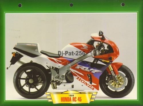 Fiche moto honda - fiche,