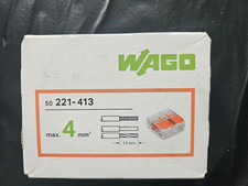 50 connecteurs 3 Fils  Wago