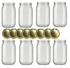 Bocaux de 815 ml avec couvercle | bocaux pots à confiture